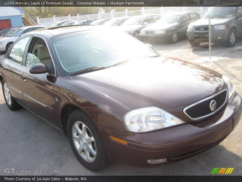 Chestnut Metallic / Medium Parchment 2000 Mercury Sable LS Premium Sedan