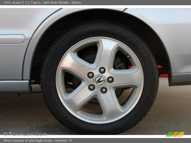 Satin Silver Metallic / Ebony 2003 Acura TL 3.2 Type S
