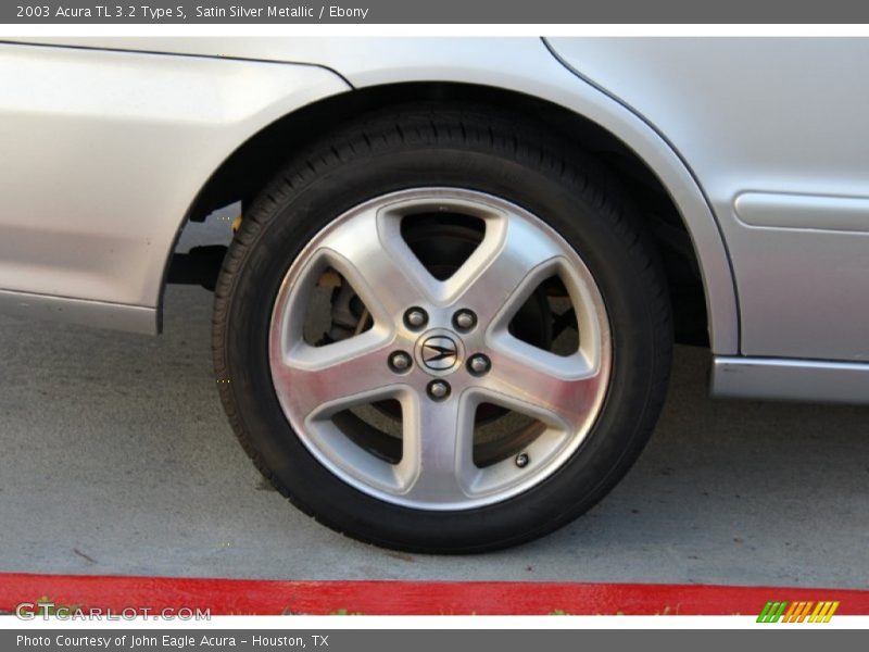 Satin Silver Metallic / Ebony 2003 Acura TL 3.2 Type S