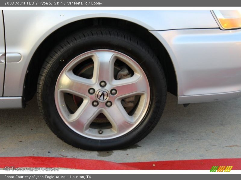 Satin Silver Metallic / Ebony 2003 Acura TL 3.2 Type S