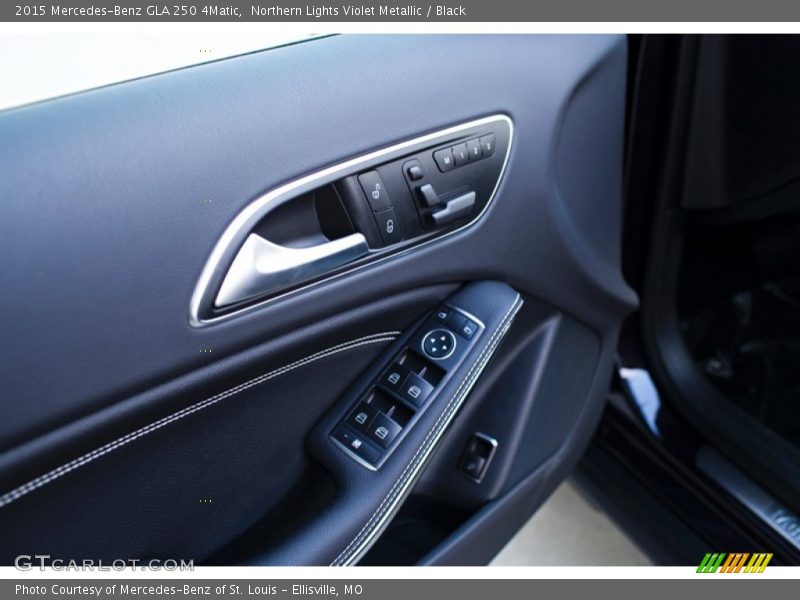 Northern Lights Violet Metallic / Black 2015 Mercedes-Benz GLA 250 4Matic