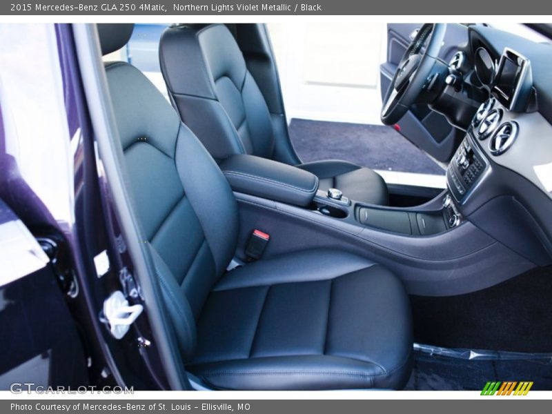 Northern Lights Violet Metallic / Black 2015 Mercedes-Benz GLA 250 4Matic