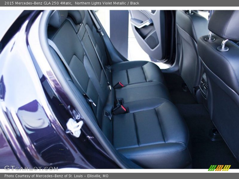 Northern Lights Violet Metallic / Black 2015 Mercedes-Benz GLA 250 4Matic