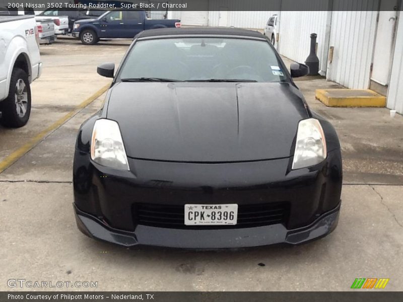 Super Black / Charcoal 2004 Nissan 350Z Touring Roadster