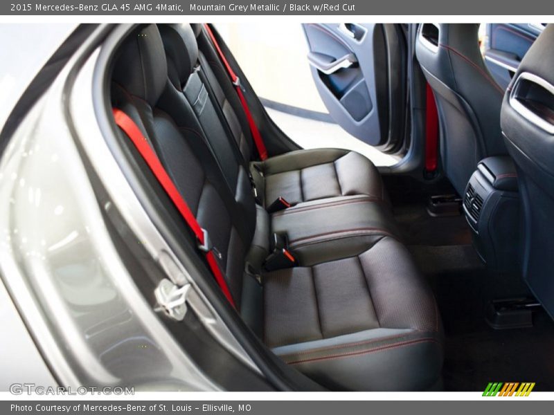 Rear Seat of 2015 GLA 45 AMG 4Matic
