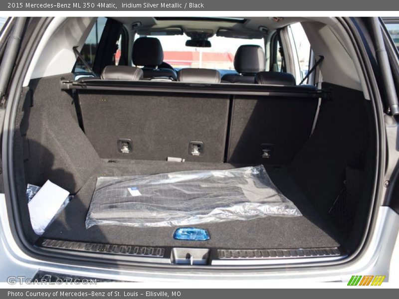 Iridium Silver Metallic / Black 2015 Mercedes-Benz ML 350 4Matic