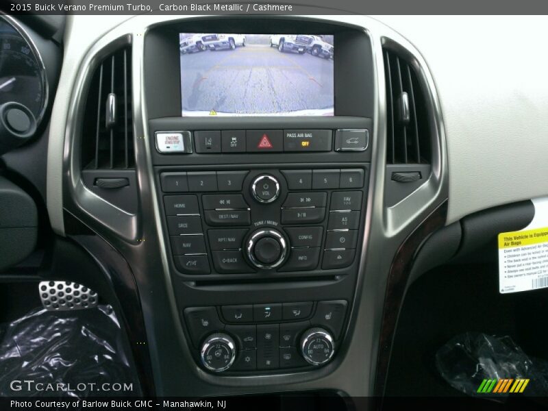 Carbon Black Metallic / Cashmere 2015 Buick Verano Premium Turbo