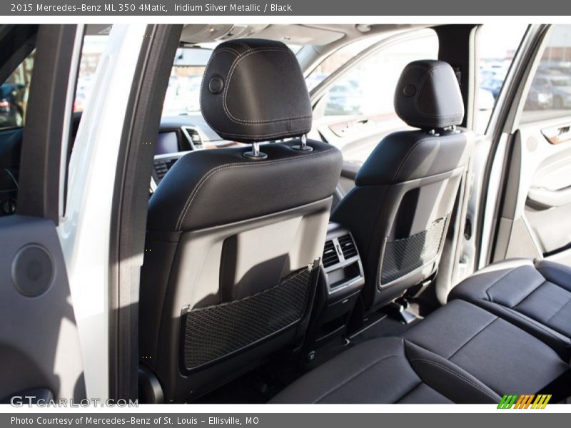 Iridium Silver Metallic / Black 2015 Mercedes-Benz ML 350 4Matic