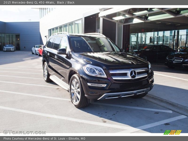 Black / Black 2015 Mercedes-Benz GL 450 4Matic