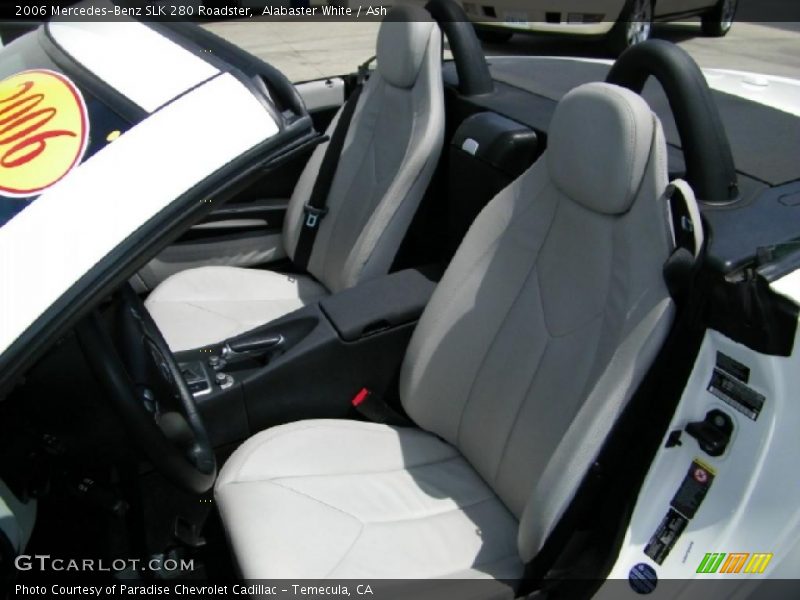 Alabaster White / Ash 2006 Mercedes-Benz SLK 280 Roadster
