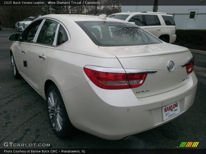 White Diamond Tricoat / Cashmere 2015 Buick Verano Leather
