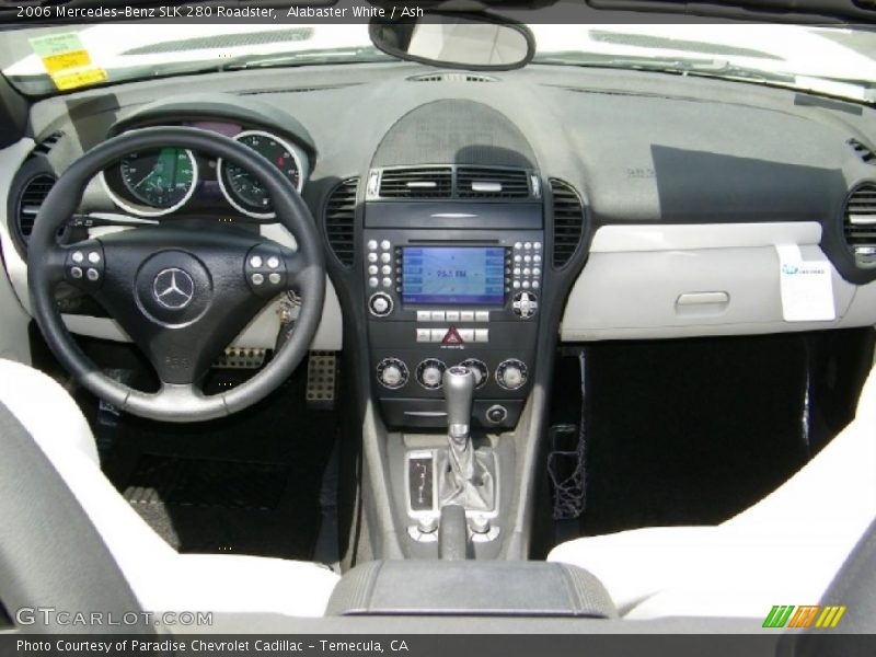 Alabaster White / Ash 2006 Mercedes-Benz SLK 280 Roadster