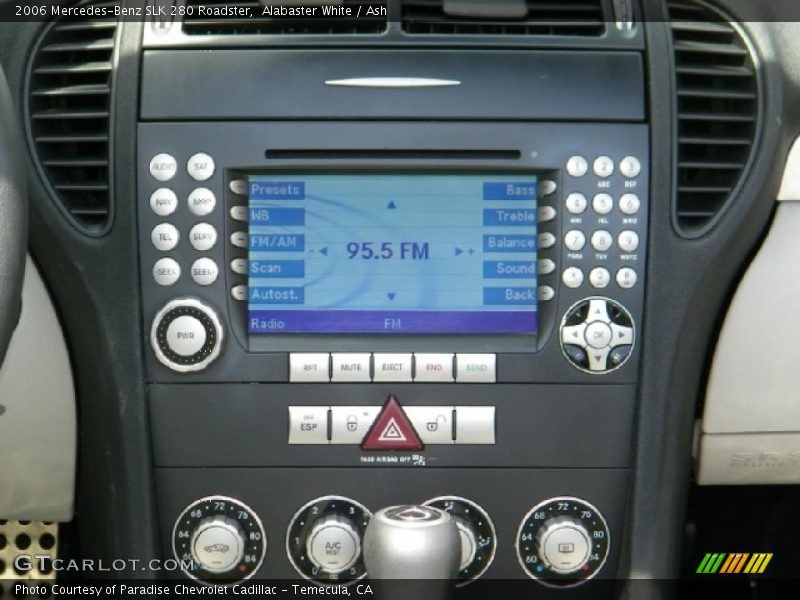 Alabaster White / Ash 2006 Mercedes-Benz SLK 280 Roadster