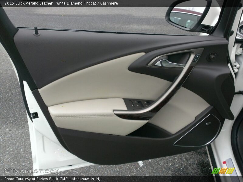 White Diamond Tricoat / Cashmere 2015 Buick Verano Leather