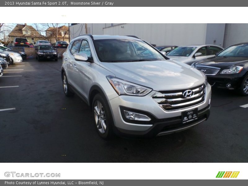 Moonstone Silver / Gray 2013 Hyundai Santa Fe Sport 2.0T