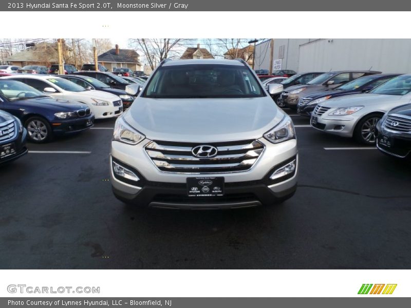 Moonstone Silver / Gray 2013 Hyundai Santa Fe Sport 2.0T