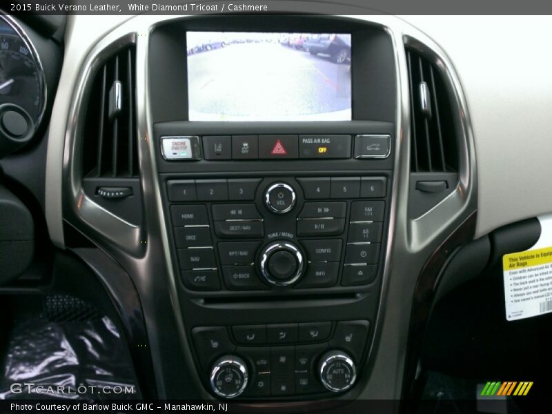 White Diamond Tricoat / Cashmere 2015 Buick Verano Leather