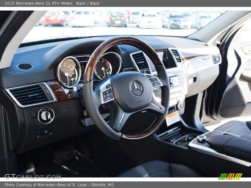 Black / Black 2015 Mercedes-Benz GL 450 4Matic
