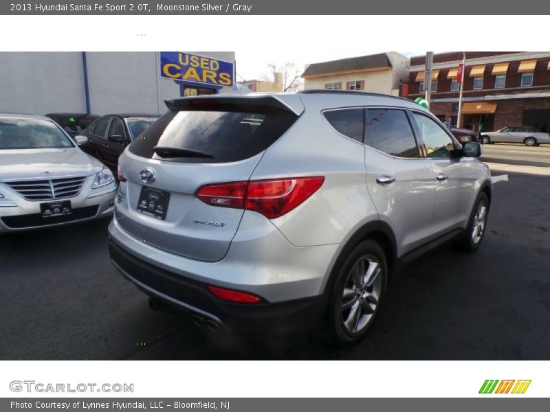 Moonstone Silver / Gray 2013 Hyundai Santa Fe Sport 2.0T