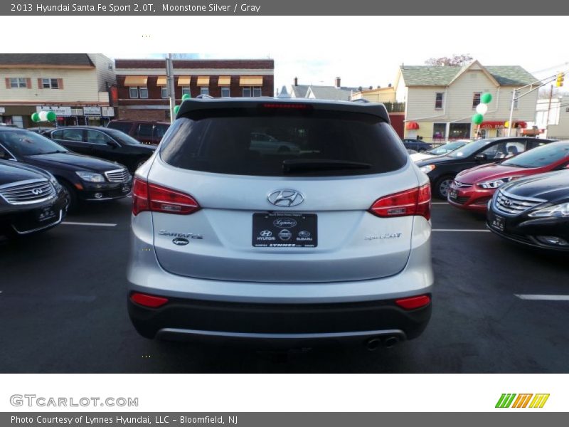 Moonstone Silver / Gray 2013 Hyundai Santa Fe Sport 2.0T
