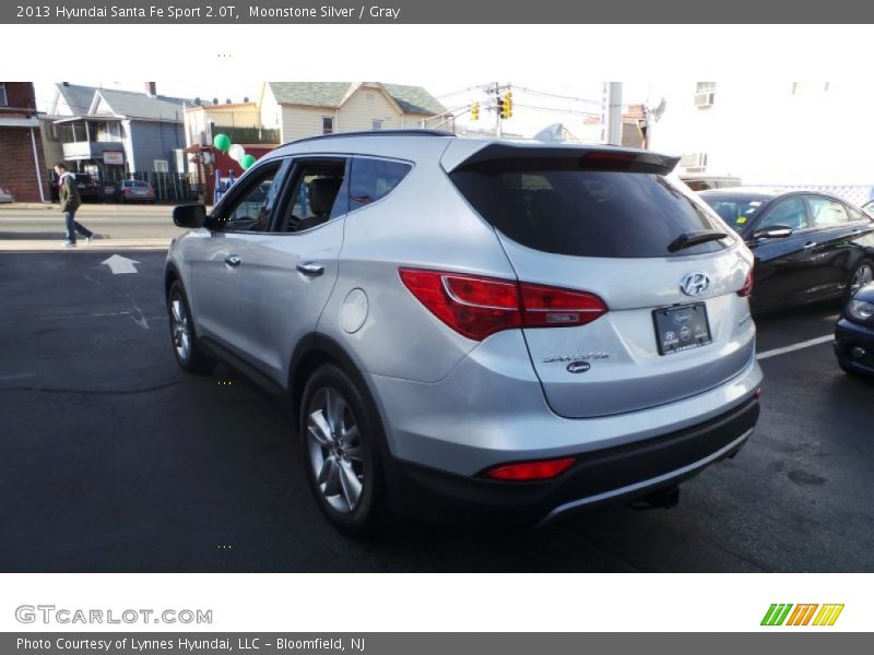 Moonstone Silver / Gray 2013 Hyundai Santa Fe Sport 2.0T