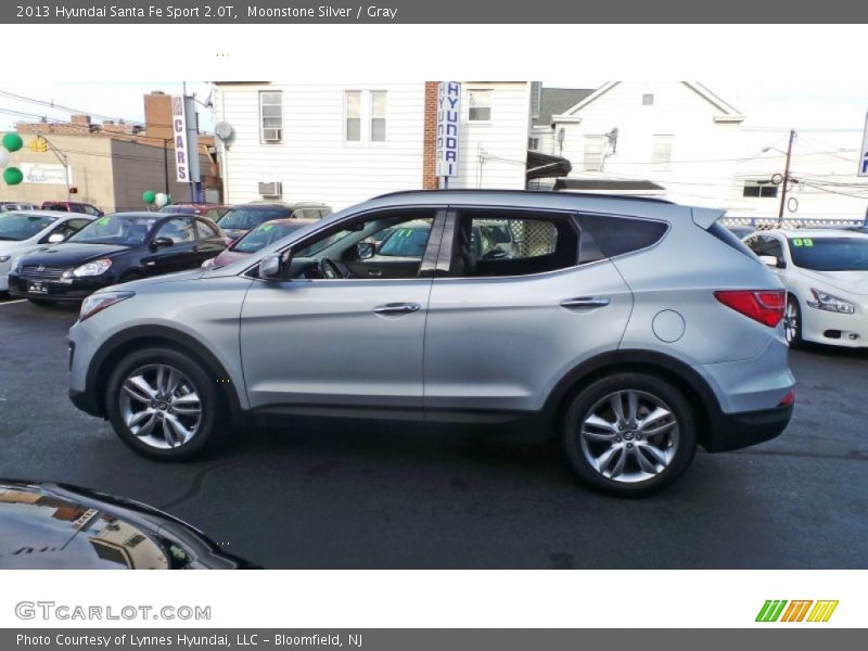 Moonstone Silver / Gray 2013 Hyundai Santa Fe Sport 2.0T