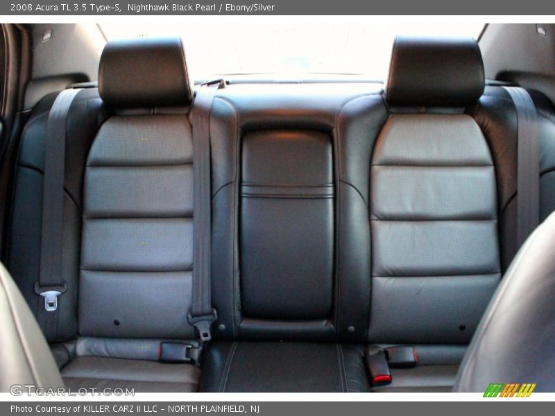 Nighthawk Black Pearl / Ebony/Silver 2008 Acura TL 3.5 Type-S