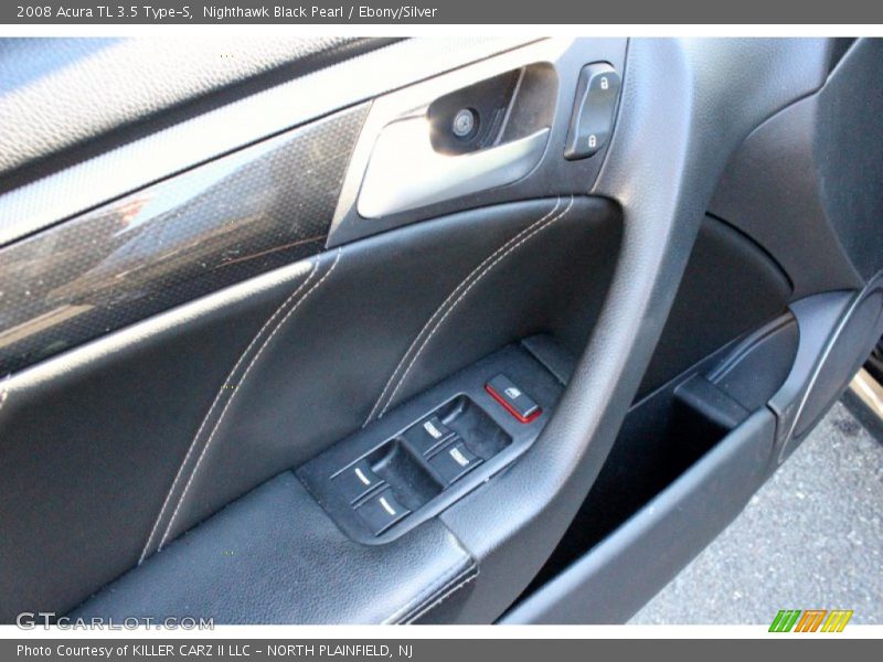 Nighthawk Black Pearl / Ebony/Silver 2008 Acura TL 3.5 Type-S