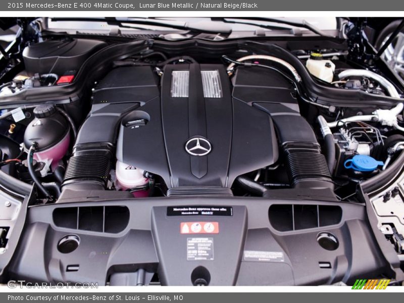  2015 E 400 4Matic Coupe Engine - 3.0 Liter DI biturbo DOHC 24-Valve VVT V6