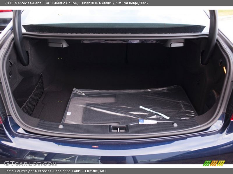  2015 E 400 4Matic Coupe Trunk