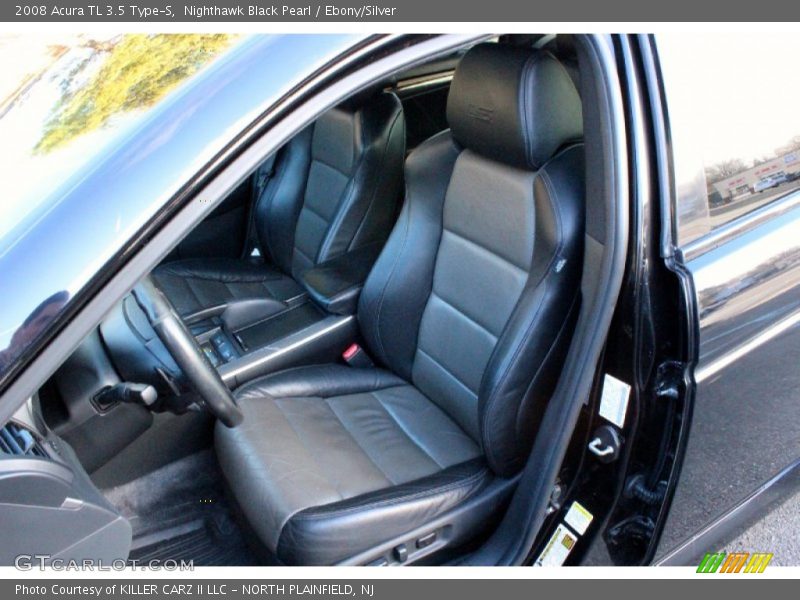 Nighthawk Black Pearl / Ebony/Silver 2008 Acura TL 3.5 Type-S