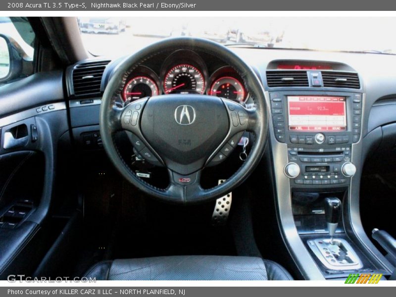 Nighthawk Black Pearl / Ebony/Silver 2008 Acura TL 3.5 Type-S