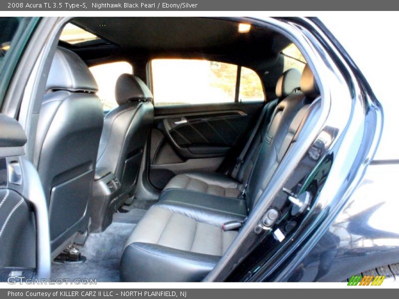 Nighthawk Black Pearl / Ebony/Silver 2008 Acura TL 3.5 Type-S