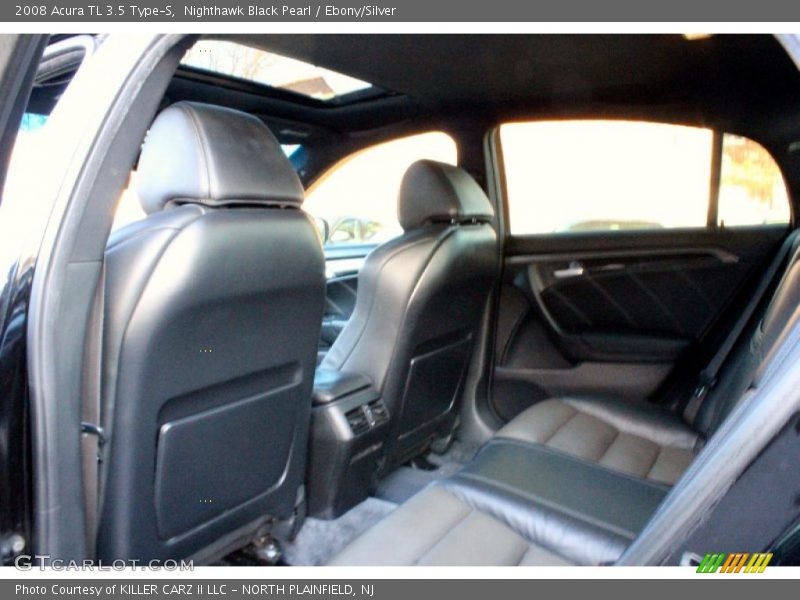Nighthawk Black Pearl / Ebony/Silver 2008 Acura TL 3.5 Type-S