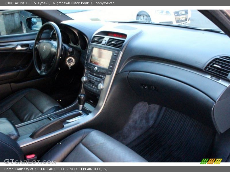 Nighthawk Black Pearl / Ebony/Silver 2008 Acura TL 3.5 Type-S
