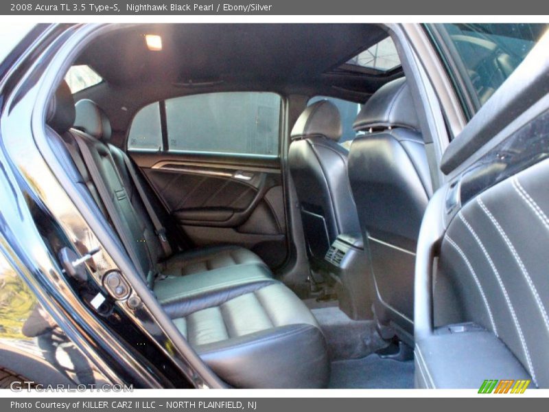 Nighthawk Black Pearl / Ebony/Silver 2008 Acura TL 3.5 Type-S