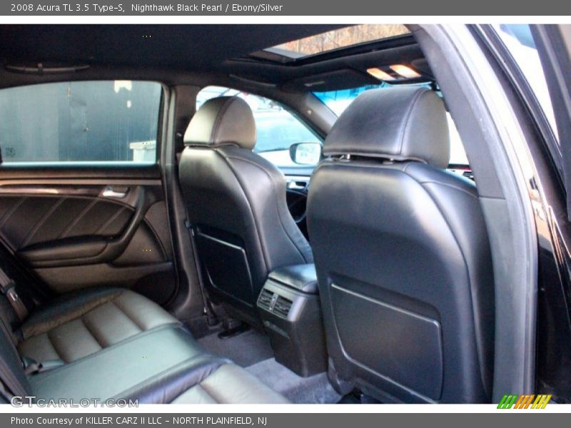 Nighthawk Black Pearl / Ebony/Silver 2008 Acura TL 3.5 Type-S
