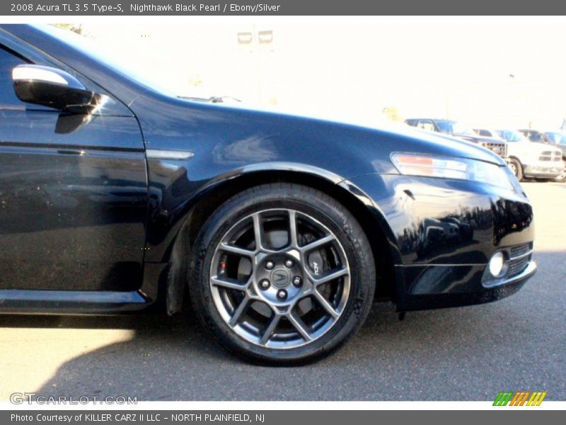 Nighthawk Black Pearl / Ebony/Silver 2008 Acura TL 3.5 Type-S