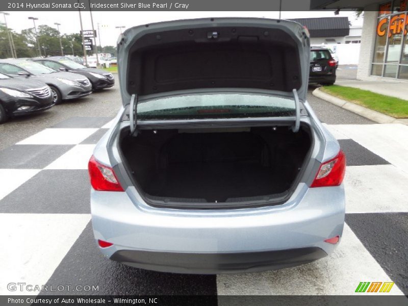 Iridescent Silver Blue Pearl / Gray 2014 Hyundai Sonata GLS