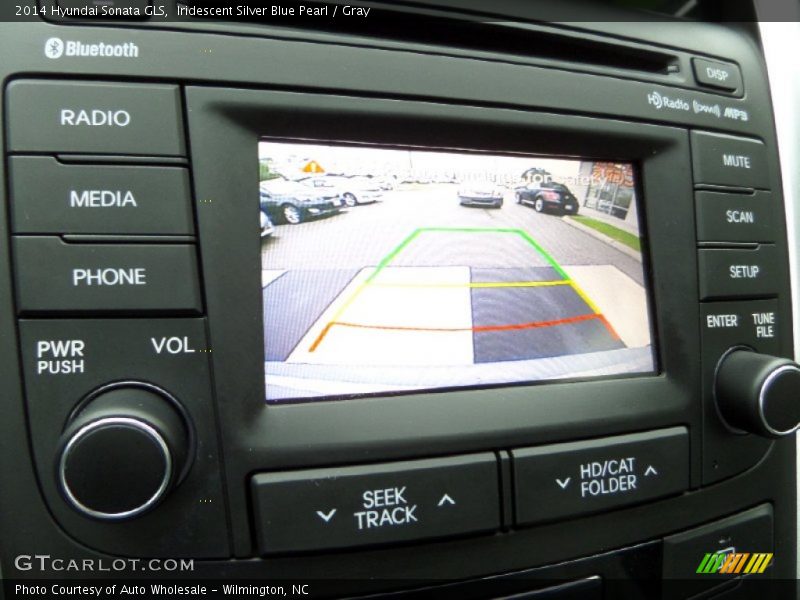 Iridescent Silver Blue Pearl / Gray 2014 Hyundai Sonata GLS