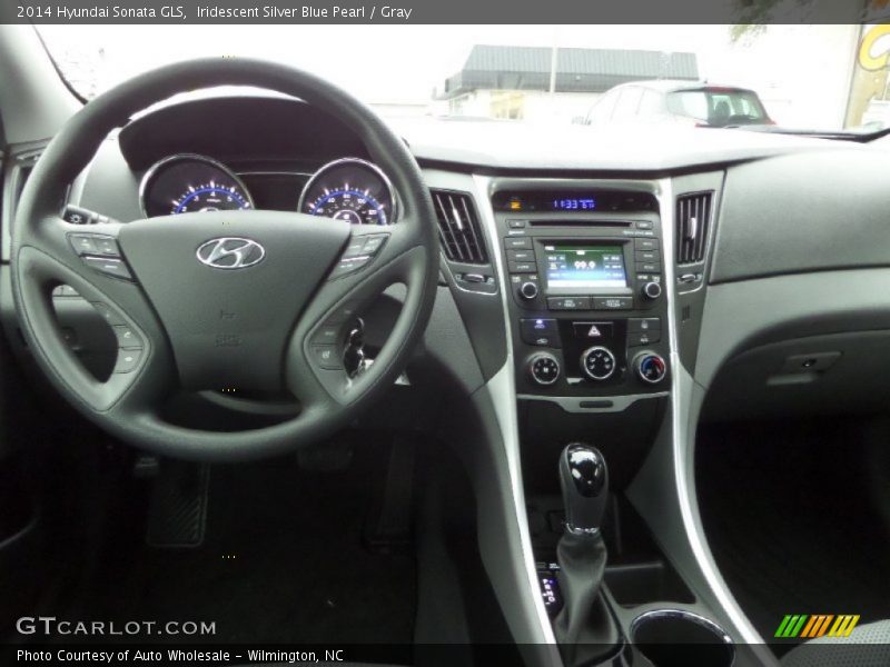 Iridescent Silver Blue Pearl / Gray 2014 Hyundai Sonata GLS