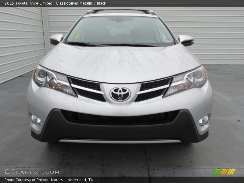 Classic Silver Metallic / Black 2015 Toyota RAV4 Limited