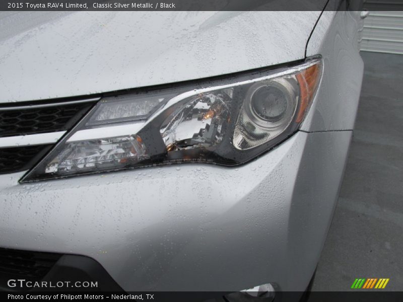 Classic Silver Metallic / Black 2015 Toyota RAV4 Limited