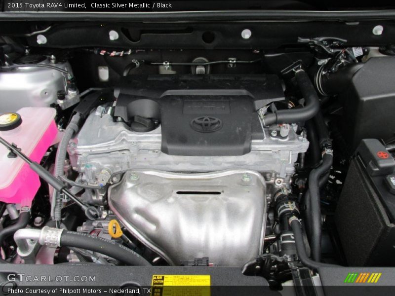  2015 RAV4 Limited Engine - 2.5 Liter DOHC 16-Valve Dual VVT-i 4-Cylinder