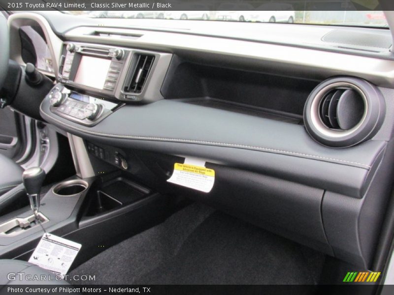 Classic Silver Metallic / Black 2015 Toyota RAV4 Limited