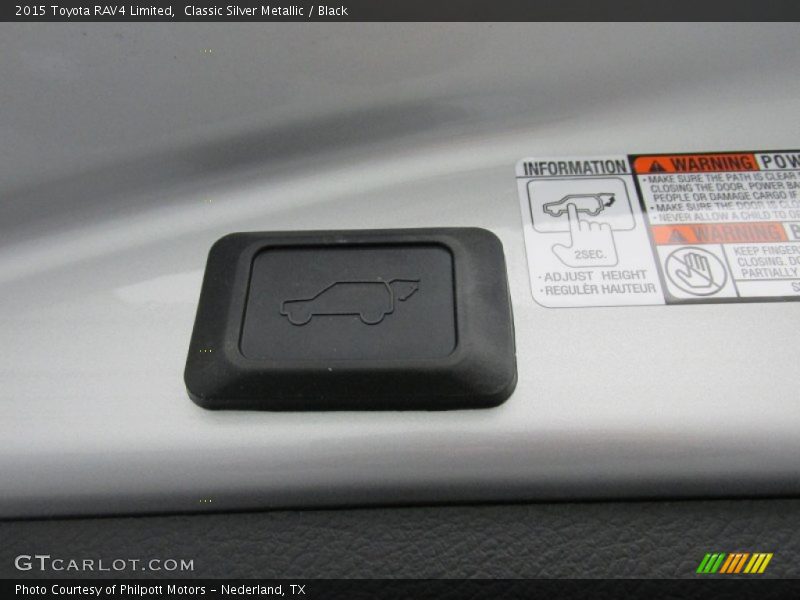 Classic Silver Metallic / Black 2015 Toyota RAV4 Limited
