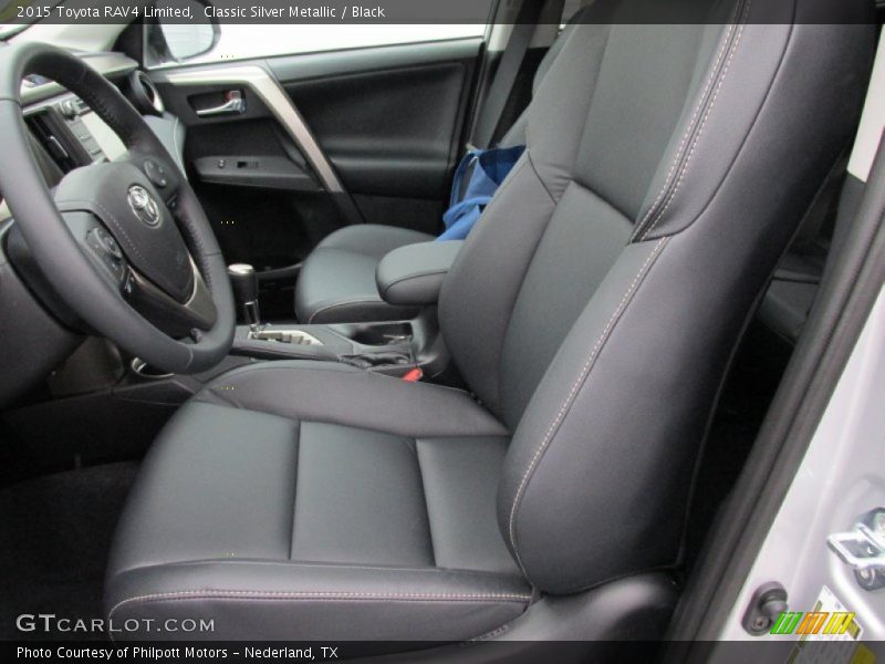 Classic Silver Metallic / Black 2015 Toyota RAV4 Limited