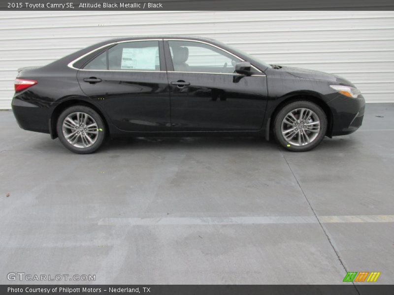 Attitude Black Metallic / Black 2015 Toyota Camry SE