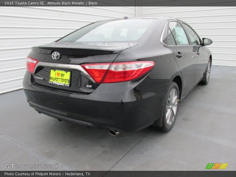 Attitude Black Metallic / Black 2015 Toyota Camry SE