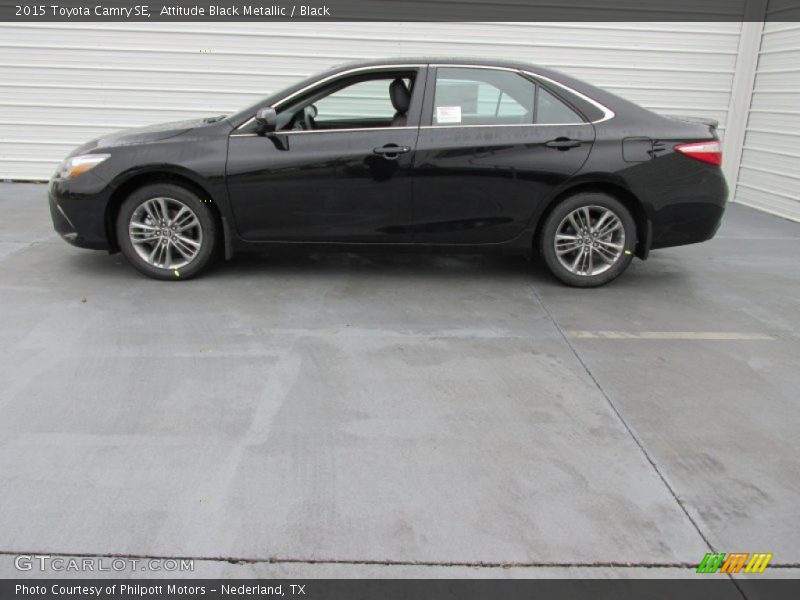 Attitude Black Metallic / Black 2015 Toyota Camry SE